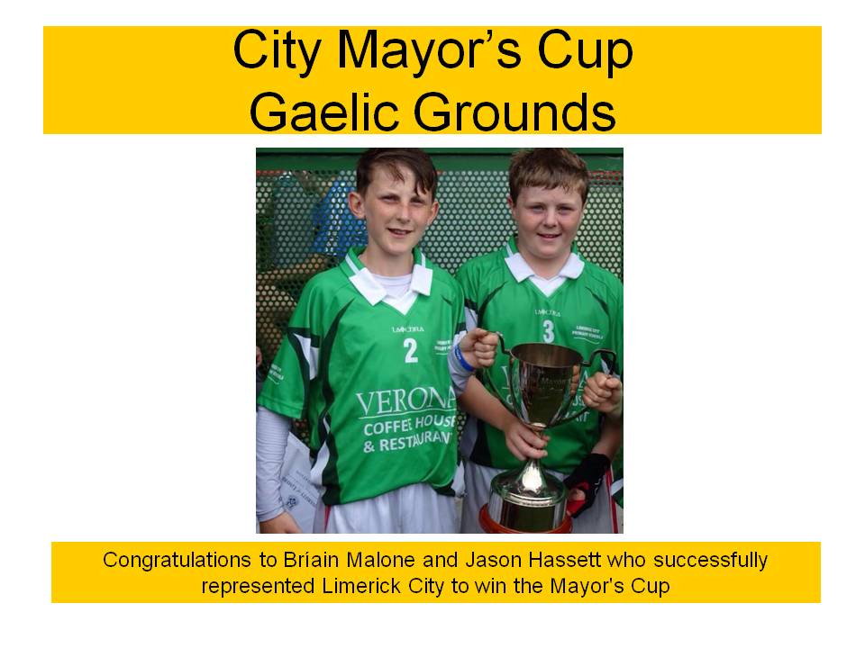 Mayor's Cup Winners