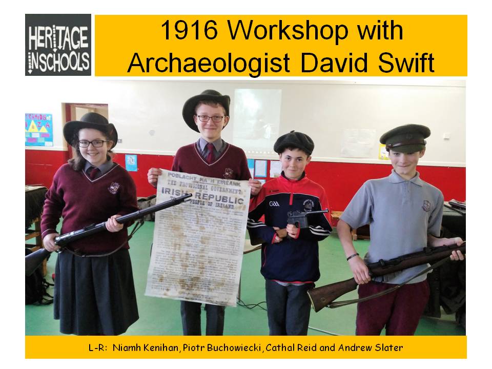 Workshop with Archaelogist David Swift