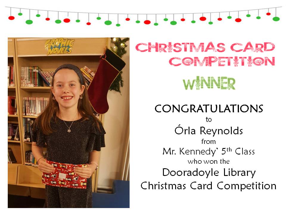 Christmas Card Competition Winner